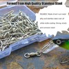 TOKUTSURI Quick Change Clips Speed Clips Fishing Swivels Snaps Crankbait