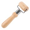 Mobestech Non Stick Wooden Rolling Pin for Baking Shaped Pastry