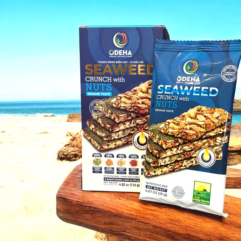 2 Packs - Sesame Seaweed Nuts - Thanh Rong Bien