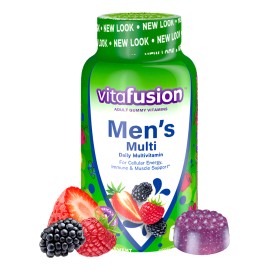 Vitafusion Multivitaminas Hombre 220 Gomitas Sabor Berry