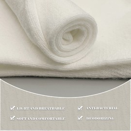 SERISIMPLE Bamboo Kids Crew Socks School Anti Odor Socks for Boys Girls Uniform Light Weight Flat Seam Socks 5 Pairs (Assorted2, Medium)