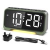 ROCAM Digital Alarm Clocks for Bedrooms with 5-Levels Brightness Dimmer,