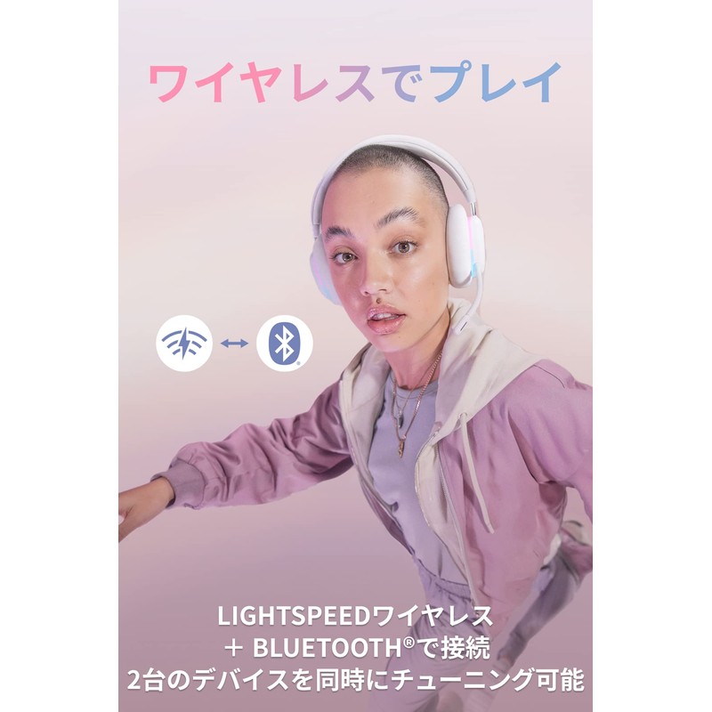Logicool G Gaming Headset, G735, Bluetooth LightSPEed, Wireless, 3.5mm Jack,