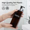 Segbeauty Shampoo and Conditioner Dispenser, 3 Packs 16.9oz Refillable Bathroom