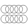 sourcing map 10 Pcs Metric Nitrile Rubber O-Rings Seal Rubber