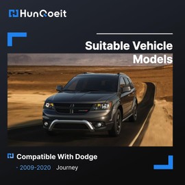 Hunqoeit K750382 2Pcs Front Stabilizer Sway Bar End Link Fit for Dodge 2009 2010 2011 2012 2013 2014 2015 2016 2017 2018 2019 2020 Journey