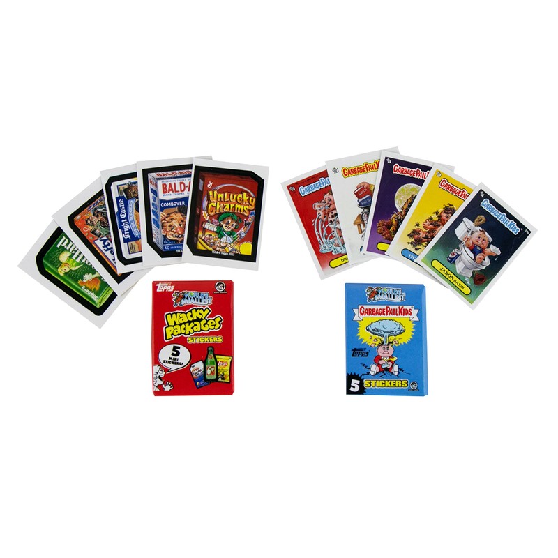 World's Smallest Topps Micro Card Collection, GPK and Wacky Packages