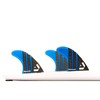 DORSAL Carbon Hexcore Thruster Surfboard Fins (3) Honeycomb FCS Base