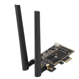 fo sa Adaptador de Tarjeta de Red inalámbrica M.2 NGFF a PCI-E 1X WiFi de Escritorio WLAN Convertidor de Tarjeta de Red PCI-E Adaptador pasivo de Tarjeta M.2 / NGFF para 8260 7265 1535 7260