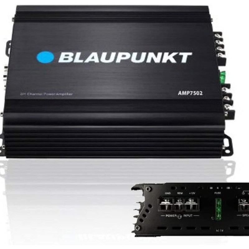 Blaupunkt AMP-7502PRO 750W 2-Channel Amplifier Class AB - Compact Slim