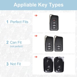 Pangpai Key Fob Cover for lexus RX is ES GS LS NX RS GX LX RC LC Smart Key TPU Keys Case Shell Protector with Keychain Lanyard Women Cute