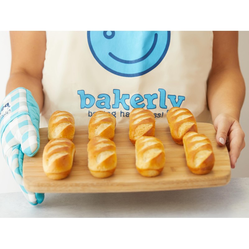 bakerly Brioche Rolls Pack of 4, 8-Count (32 Total Brioche