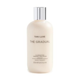 Tan-Luxe The Gradual Illuminating Gradual Tan Lotion, Hydrating Oil-Lotion Hybrid Self Tanner, For Daily Use, Buildable, Natural Glow, Vegan, Cruelty-Free, Streak-Free, 8.45 fl. oz/250 ml Bottle