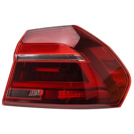 EPIC LIGHTING OE Style LED Tail Light Outer Assembly Replacement for VOLKSWAGEN 17-19 PASSAT [ VW2805123 561945208C ] Right Passenger Side