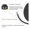 Ajustable Elasticas Deporte Cordones Niños Y Adultos 4 Pzas Negro/gris/blanco/verde