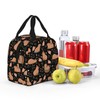 Nmbvcxz Lunch Box Capybara Insulated Lunch Bags for Women Men