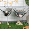 Bienbee 2 Pcs Ferret Rat Hammock Set for Cage Washable