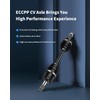 ECCPP CV Axle Drive Shaft Assembly fit 2004-2007 for Honda