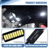 Lyxheth 6PCS 28mm 29mm 6614F Festoon LED Car Bulb, Car