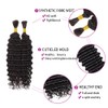Deep Wave Bulk hair for Braid No Weft Deep Wave