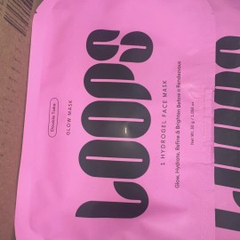 Loops beauty 6 Loops Beauty Double Take Hydrogel Face Mask Glow Hydrate Refine Brighten 2028