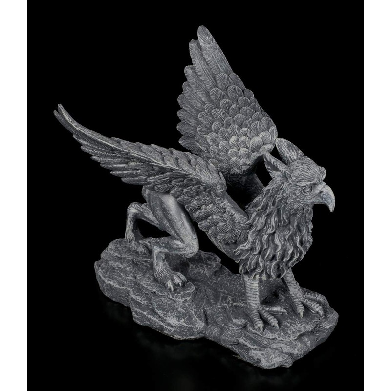 Majestic Griffin Figurine | Fantastic Creature and Gothic Decorative Figurine,