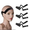 Chaofatchoy 3Pcs Wigs Band with Ear Cut Outs - Elastic