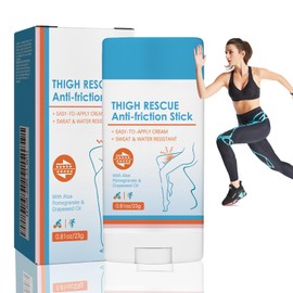 AurolaGlow Anti Chafe Stick - Anti-Friction Cream & Chafing Balm – Soothing Gel & Stick for Thighs & Skin Protection | Prevents & Relieves Irritation | Long-Lasting Glide Formula for Comfort & Relief