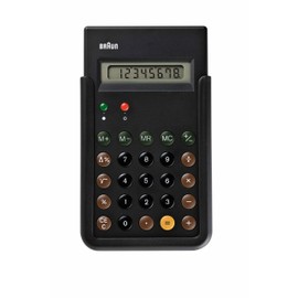 [ブラウン]BRAUN 電卓 復刻モデル BNE001BK 【正規輸入品】