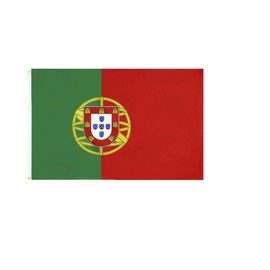 Stormflag Portugal Flag 90 x 150 cm Polyester 90 g with Eyelets Stitched with Double Needle