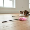 Varita Con Ratón De Juguete Para Gato Interactiva Cascabel
