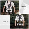 SOB Half Body Seat Belt Adjustable Chest and Shoulder Straps