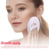 Topwon 4 Inch Powder Puff, Washable Large Body Powder Puff