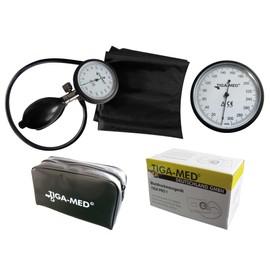 Tiga Pro 1 Professional Upper Arm Blood Pressure Monitor K 1 + Stethoscope Flat Head Green Tiga-Med