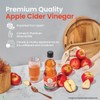 India-Organic's Apple Cider Vinegar with Mother, Raw and Unfiltered, Spanish