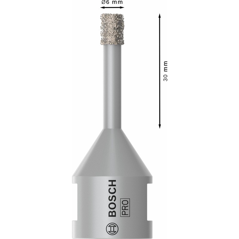 Bosch 1 x PRO Ceramic Dry Drill Bits for Small