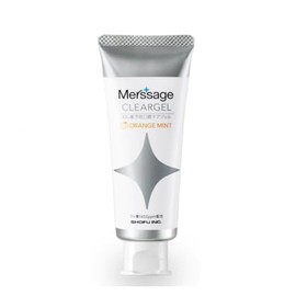 Matsukaze Mersage Clear Gel 2.1 oz (60 g) 1,450 ppm Orange Mint (Dental Exclusive & Quasi-Drug)