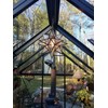 DIRYZON EUL Moravian Star Pendant Light 16 inch Seeded Glass