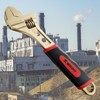 WEDO Non-Sparking Adjustable Wrench with Plastic Handle,Size 30 * 250mm,10"