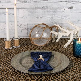 Richland Charger Plate 13" Woodgrain (48)