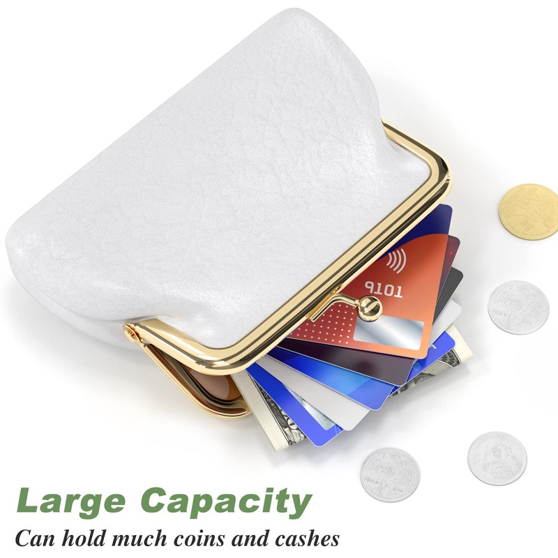 Coin Purse, Small PU Leather Change Purse, Coin Purse Wallet