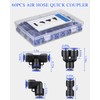 Cexovo Pack of 60 Straight Pneumatic Connectors, 6 mm Pneumatic