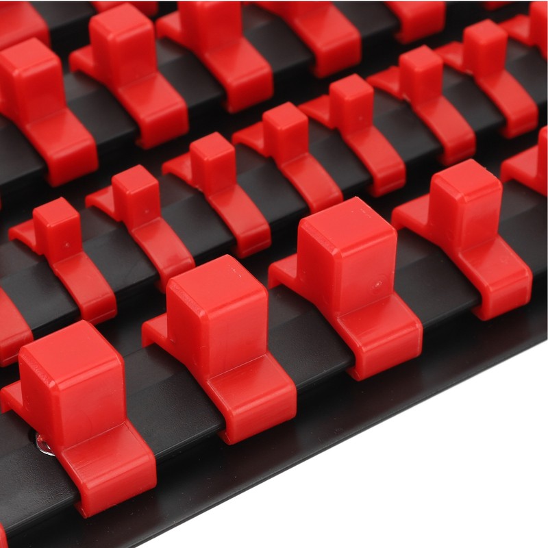 48 Piece Socket Organizer Tray 1/2 Inch X 14 Clips