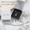 Cate & Chloe Sloane Hero 18k White Gold Pendant Necklace