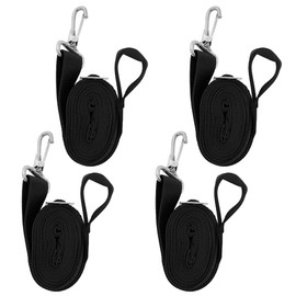 KNOX Adjustable Boat Straps for Bimini Tops, Marine Awning Webbing Straps, 316 Stainless Steel Snap Hooks, Marine Nylon Top Straps, Bimini Canvas Hardware Accessories, Replacement Straps 4-Pack