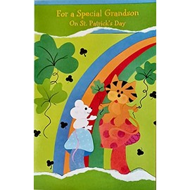 Greeting Card There's No One That Could Be Loved More - Happy St. Patrick's Day For Young Grandson