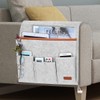 SIMBOOM Sofa Organiser, Remote Control Holder, Bed Bag, Non-Slip Bedside
