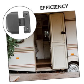 Gatuida Rv Refrigerator Lock Safety Latch Door Latch for Campers Easy Installation Prevents Accidental Opening Essential Rv Accessory for Secure Travel