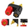 KUOQIY 4 Pieces Dual Binding Post Terminal, 2-Way Audio Speaker