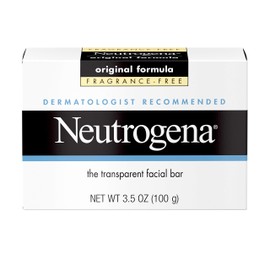 Neutrogena The Clear Facial Bar Fórmula original, sin fragancia, 3.50 oz, Paquete de 10                                                               